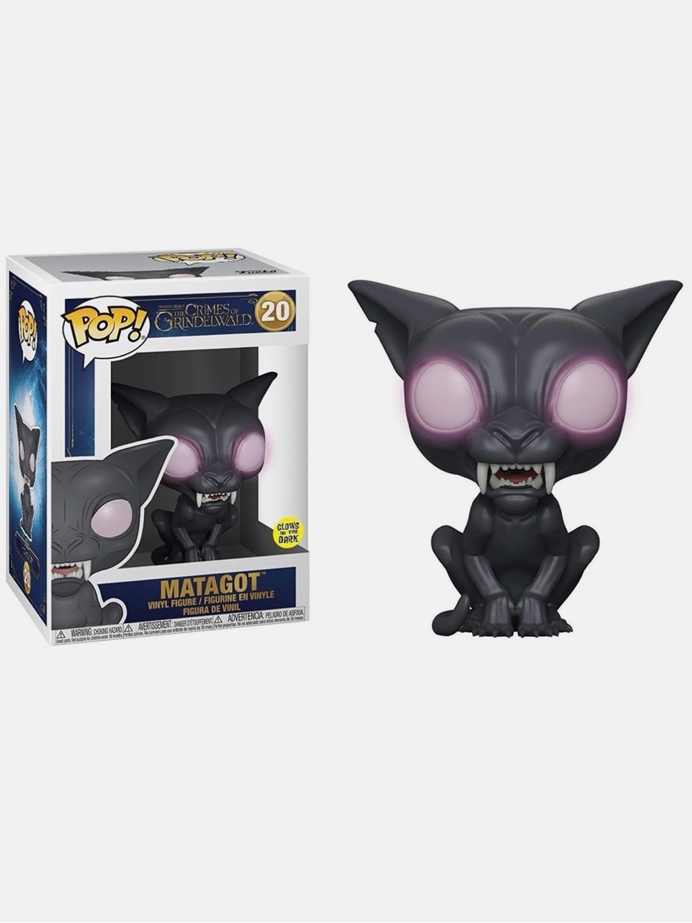 NIB Funko Pop! Crimes of Grindelwald Matagot #20 Glow in the Dark Vinyl Figure